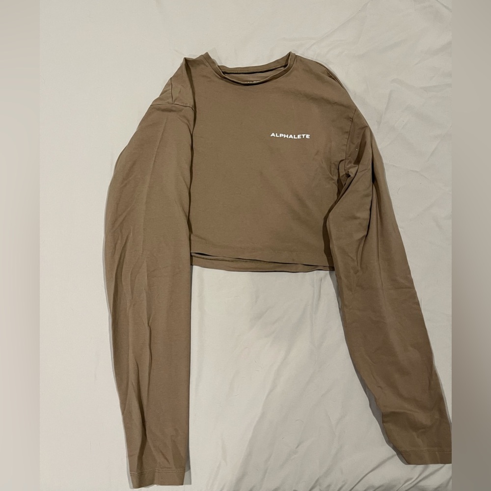 Alphalete Cropped Long Sleeve